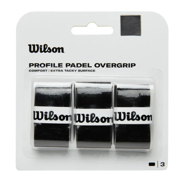Wilson Profile Padel Overgrip – Pack de 3