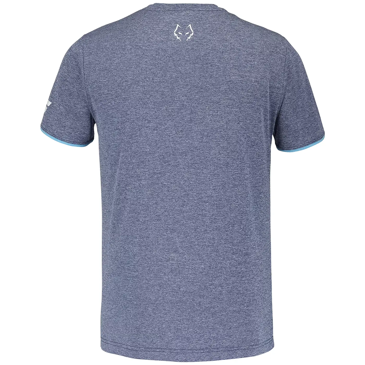 Camiseta Babolat Crew Nick Azul - Juan Lebrón - Image 3